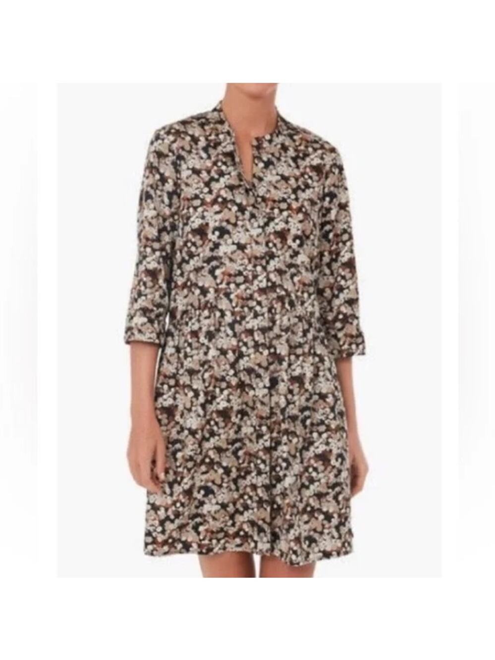 Tuckernuck Woodrose Royal Shirt Dress – Floral Print size XXL